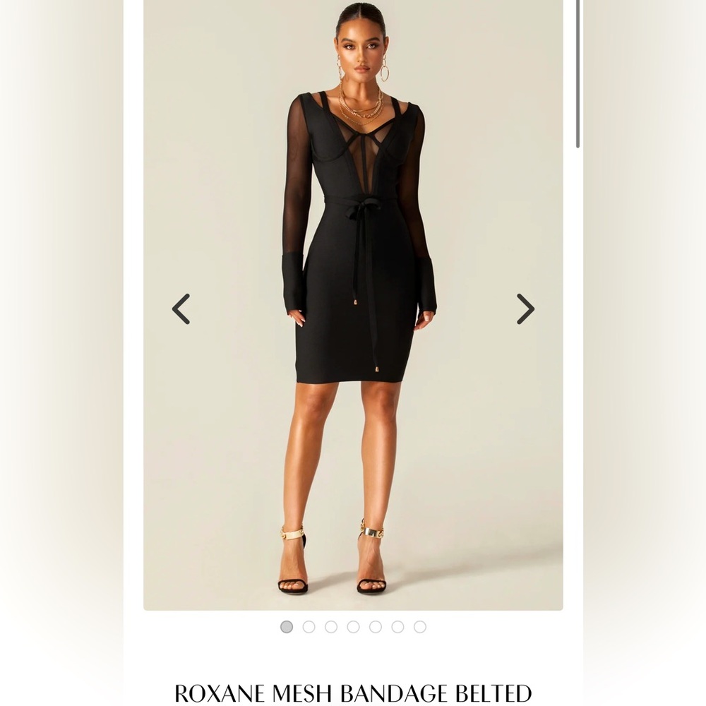 Sexy black Alieva dress
